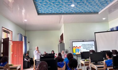 Perkuat Mental Siswa, UPT SMPN 1 Siak Hulu Fasilitasi Pelatihan Pertolongan Pertama Pada Luka Psikologis