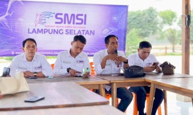 SMSI Lampung Selatan Perkuat Soliditas, Bahas Sertifikasi Media dan Keanggotaan Organisasi