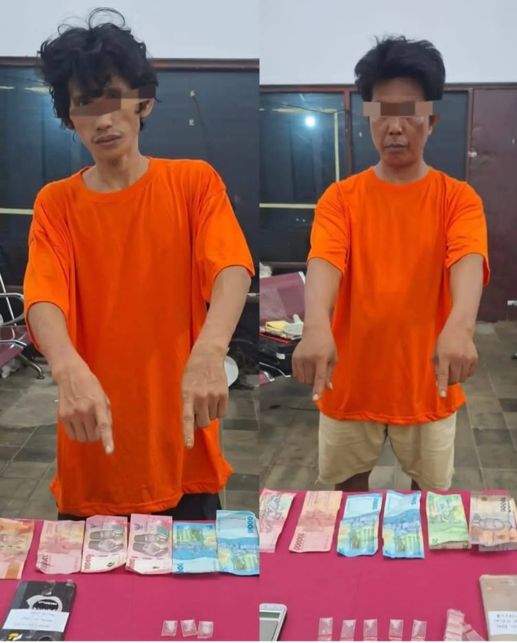 Gerak Cepat, Polsek Kampar Tangkap Dua Pelaku Narkoba yang Meresahkan Masyarakat