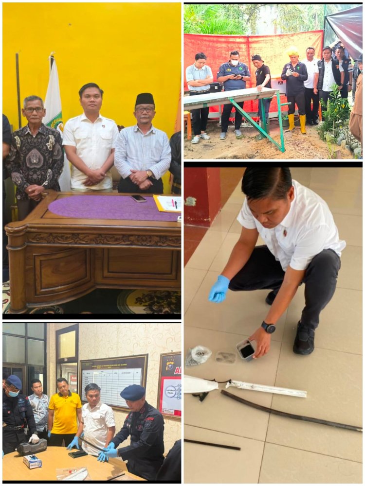 4 Bulan Memimpin, Kasatreskrim Polres Siak Tegakkan Hukum, Beri Kepastian, Keadilan dan Manfaat Bagi Masyarakat