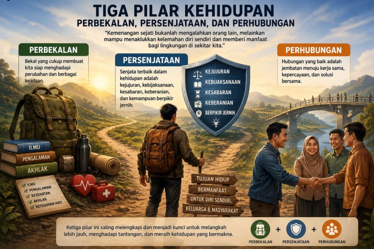 Tiga Pilar Kehidupan: Konsep 3P Menjadi Fondasi Utama dalam Menghadapi Dinamika dan Tantangan Zaman