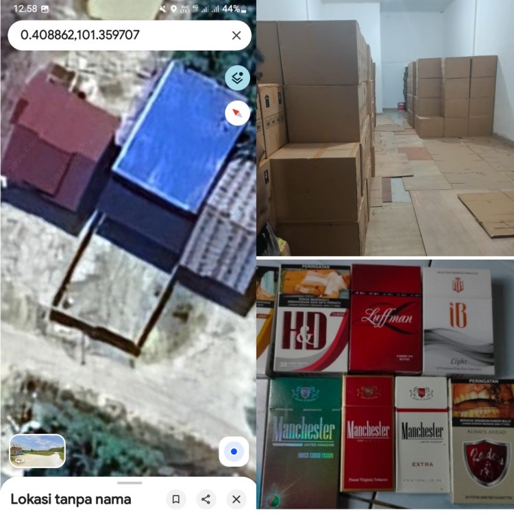 Investigasi: Gudang Diduga Jadi Pusat Distribusi Rokok Tanpa Pita Cukai dan/atau Berpita Cukai Tidak Sesuai, Bea Cukai Diminta Bertindak