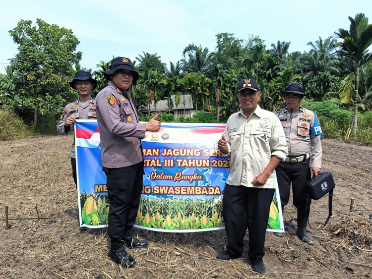Penghulu Kampung Buatan Baru Dukung Asta Cita Presiden melalui Ketahanan Pangan Jagung Pipil