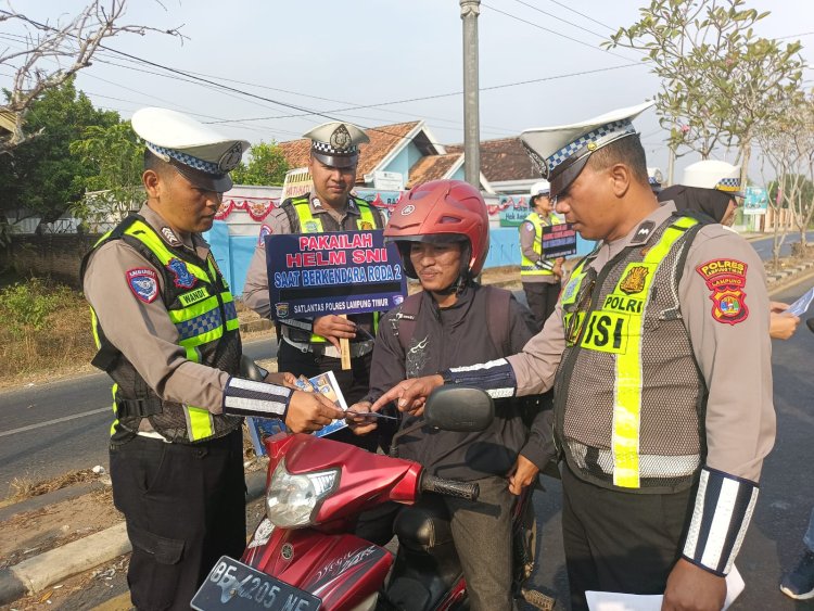 Tingkatkan Pelayanan, Polres Lamtim Luncurkan Barcode Laka Respon Cepat