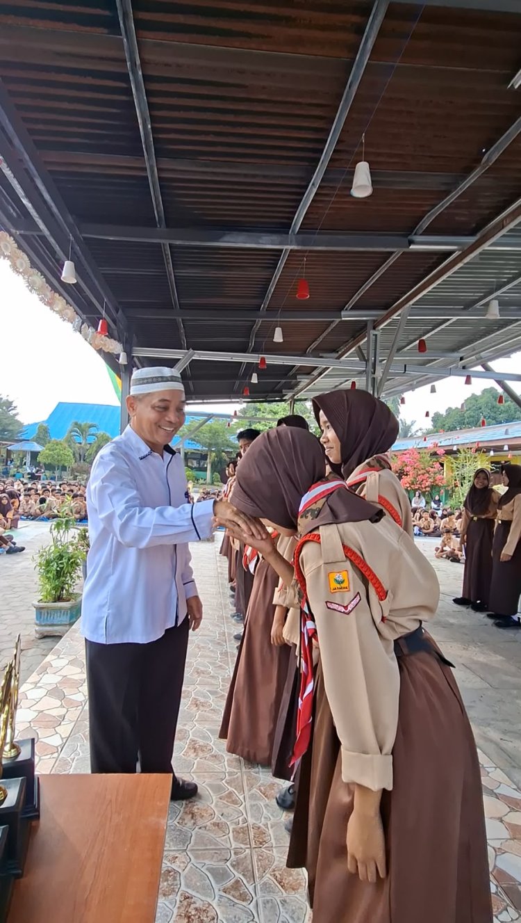 Regu Putri UPT SMPN 1 Siak Hulu Raih Juara Umum 1 Perkemahan Besar Kwarran 03