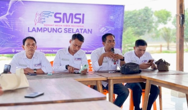 SMSI Lampung Selatan Perkuat Soliditas, Bahas Sertifikasi Media dan Keanggotaan Organisasi