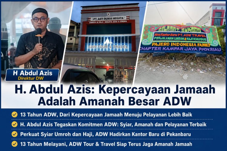 Kantor Baru ADW Resmi Dibuka, Target Pelayanan Jamaah Semakin Prima