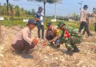 Sinergi TNI-Polri, Babinsa dan Bhabinkamtibmas Kompak Tanam Jagung Pipil Kuartal III 2026 di Kerinci Kanan
