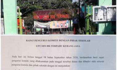 Fantastis!! Dugaan Pungli di SD Negeri 006 Terpadu Kubang Jaya Hampir Setengah Miliar Rupiah/Tahun