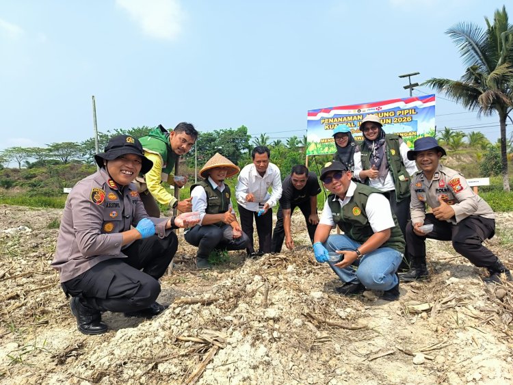 PPL Kerinci Kanan Apresiasi Polsek, Dukung Sukseskan Asta Cita Presiden Lewat Penanaman Jagung Pipil Kuartal III 2026