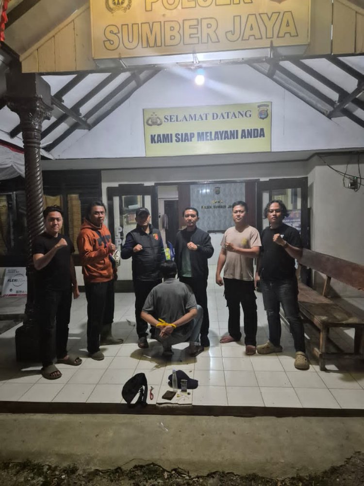 Polisi Amankan Terduga Pelaku Pencurian Mesin Diesel dan Alat Hisap Sabu di Kebun Tebu