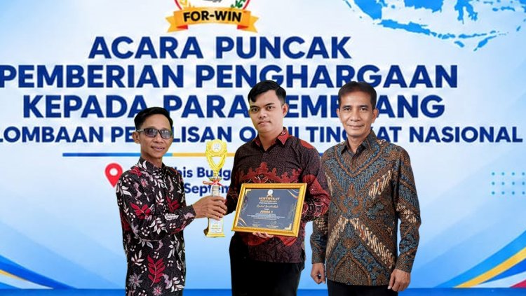 Ketum DPP For-WIN Umumkan Pemenang Lomba Menulis Artikel dengan Tema, 81 Tahun Indonesia Merdeka