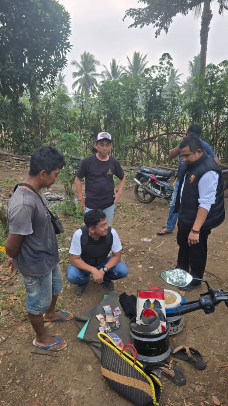 Gerebek Sabung Ayam dan Koprok, Puluhan Motor Turut Diamankan Polres Lamtim