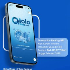 Caranya Begini Aktivasi IB Token Qlola Soft BRI